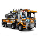 Mould King 19014 Pneumatic Concrete Pump Truck Afobrick