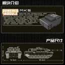 Mould King 20020 RC Leopard 2 Tank Afobrick