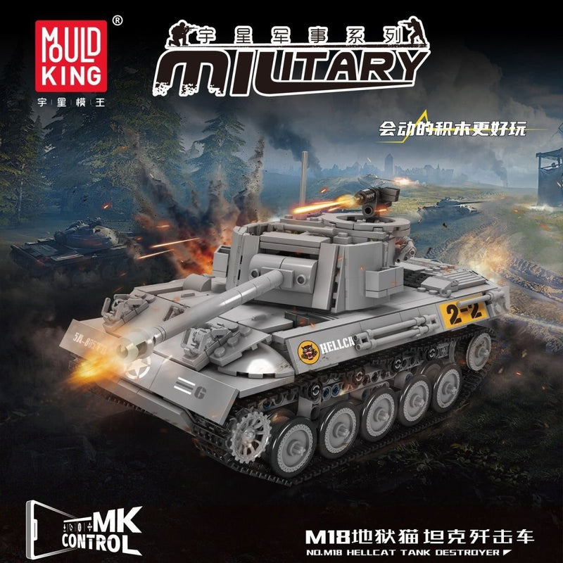 Mould King 20032 M18 Hellcat Tank Destroyer