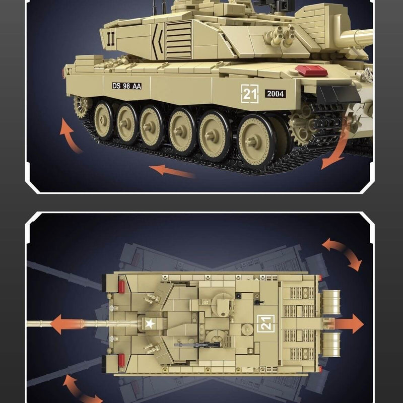 Mould King 20037 Challenger 2 Main Battle Tank