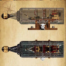 Mould King Drifting Bottle Series Afobrick