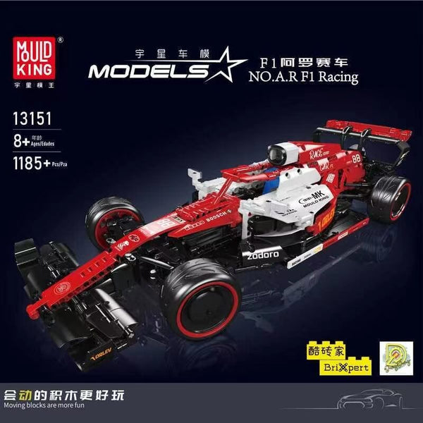 Mould king 13151 A.R F1 Racing RC Afobrick