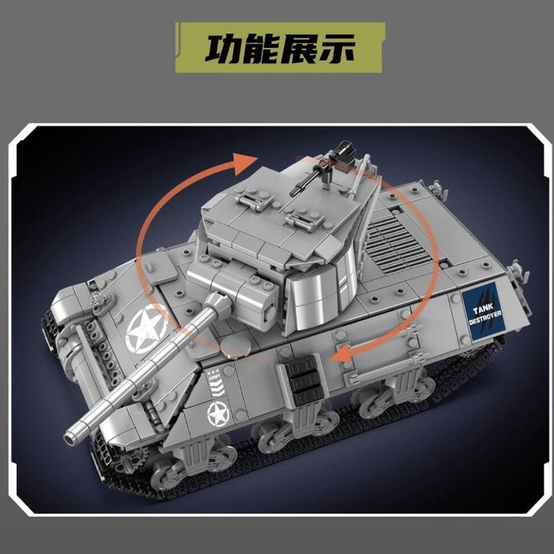 Mould king 20034 Pershing Tank