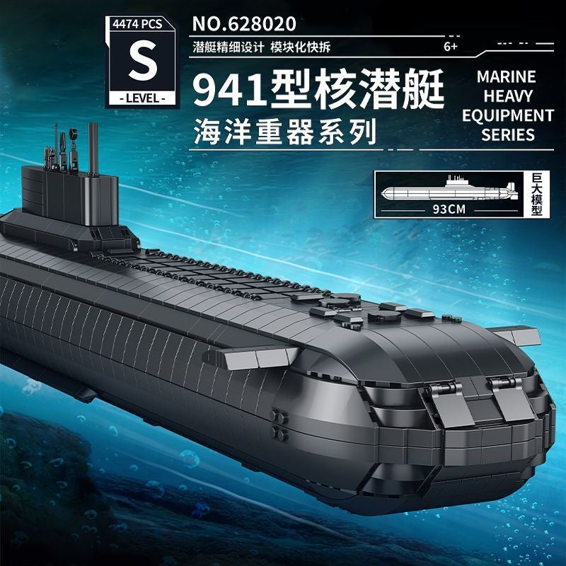 Panlos 628020 Project 941 Submarine