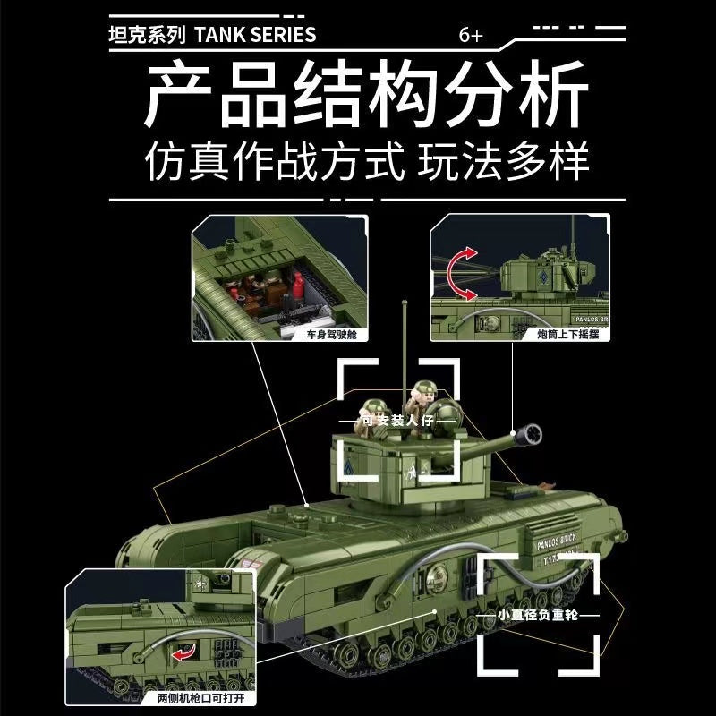 Panlos 632014 Churchill Tank