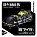 Panlos 672110 Night Phantom Retro Harley