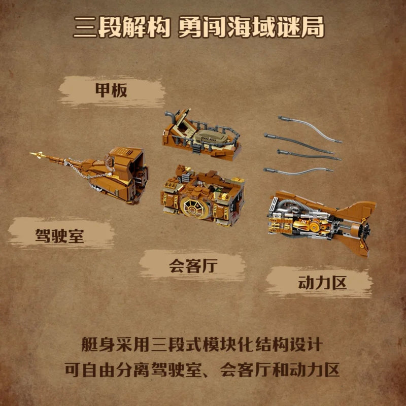 Pantasy 85029 Steampunk Nautilus