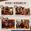Pantasy European-style street scene tailor shop