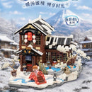 Pantasy Japanese hot spring house