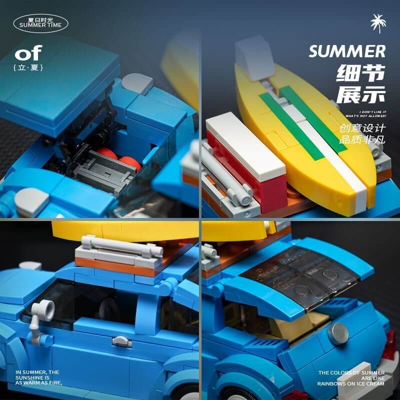 Power Block Summer Time Series Container Model Car