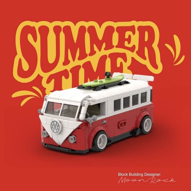 Power Block Summer Time Series Container Model Car