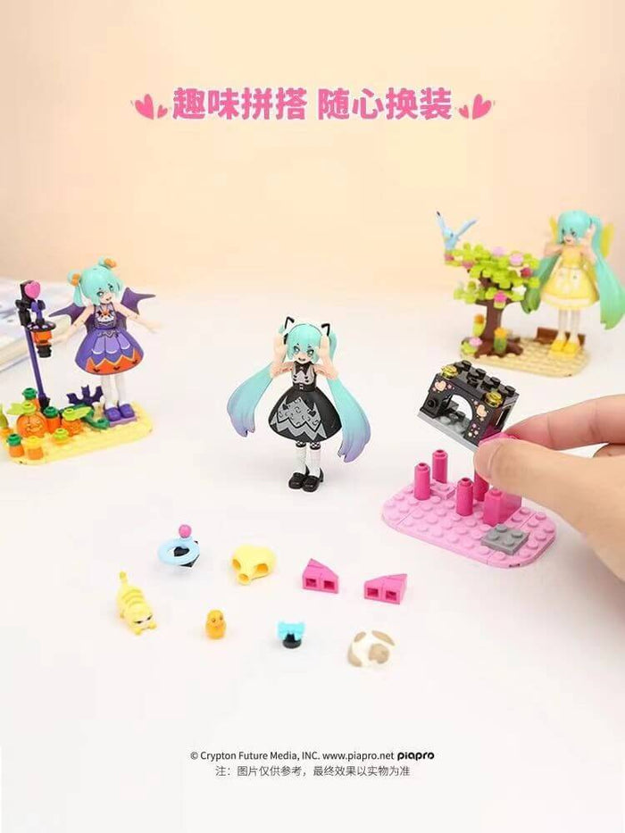 QMAN 76012 Hatsune Miku Variety Elf Blind Box-Afobrick