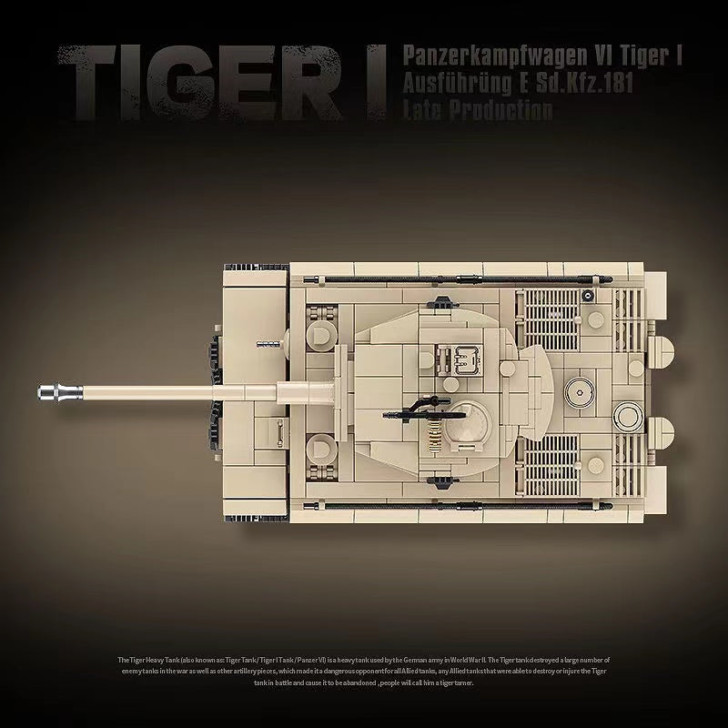 QUANGUAN 100233 Tiger I Late Produetion