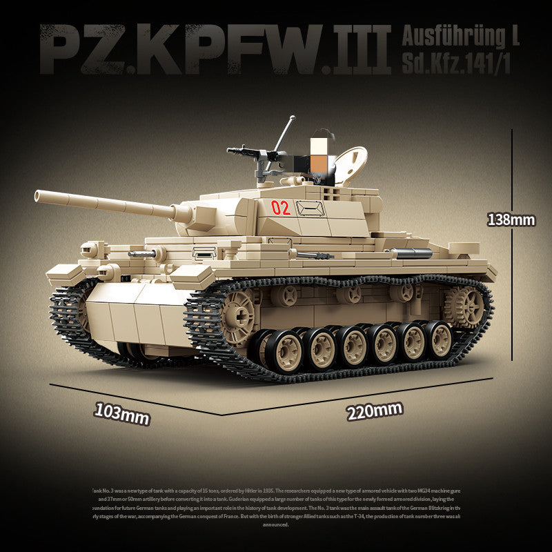 QUANGUAN 100247 Panzer III Type L