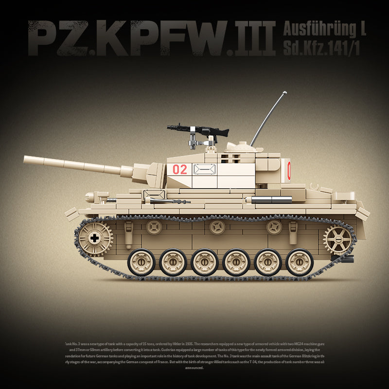 QUANGUAN 100247 Panzer III Type L