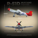 QUANGUAN 100278 P-51D Mustang