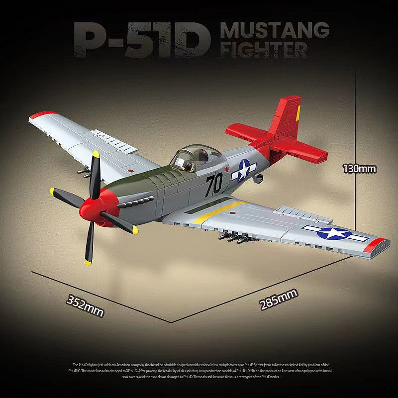 QUANGUAN 100278 P-51D Mustang