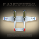 QUANGUAN 100281 F-8E Twin Mustang