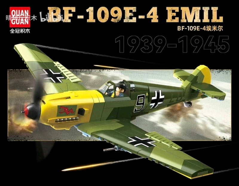 QUANGUAN 100288 Messerschmitt Bf-109 E-4 Emil