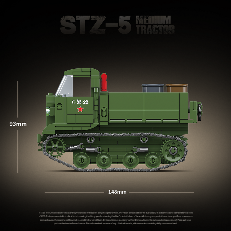 QUANGUAN 100289 STZ-5 Medium Tractor