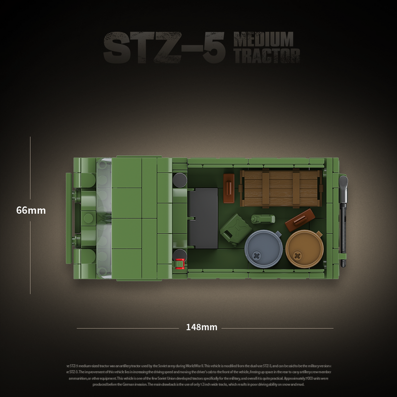 QUANGUAN 100289 STZ-5 Medium Tractor