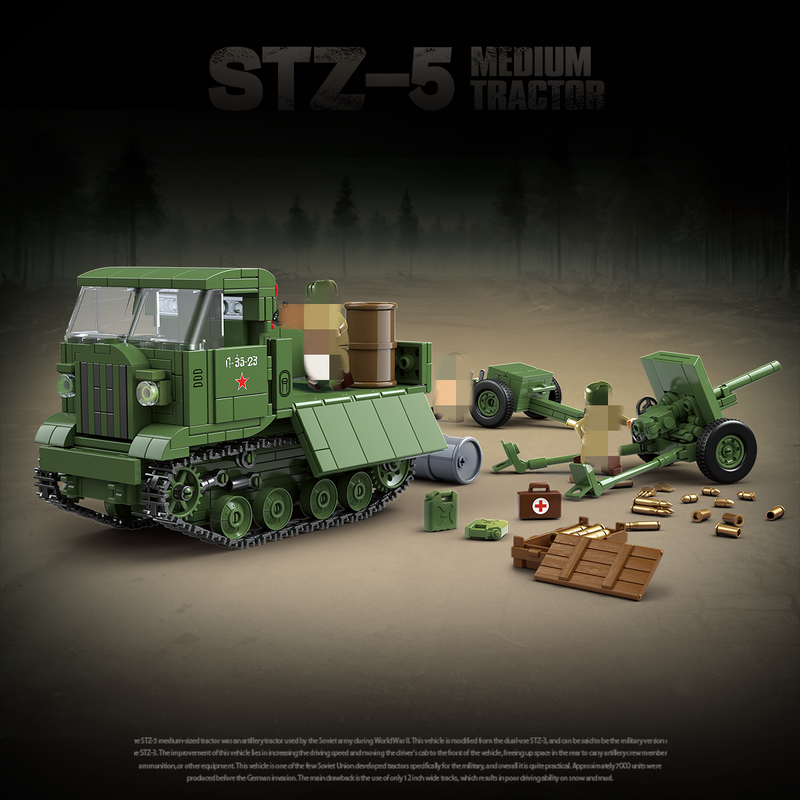 QUANGUAN 100289 STZ-5 Medium Tractor