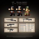 QUANGUAN 100291 T-70 Light Tank