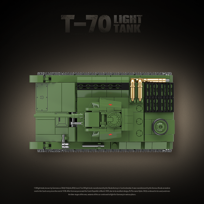 QUANGUAN 100291 T-70 Light Tank