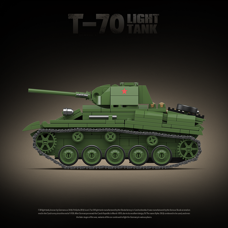 QUANGUAN 100291 T-70 Light Tank