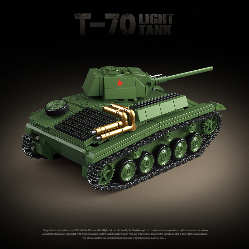 QUANGUAN 100291 T-70 Light Tank