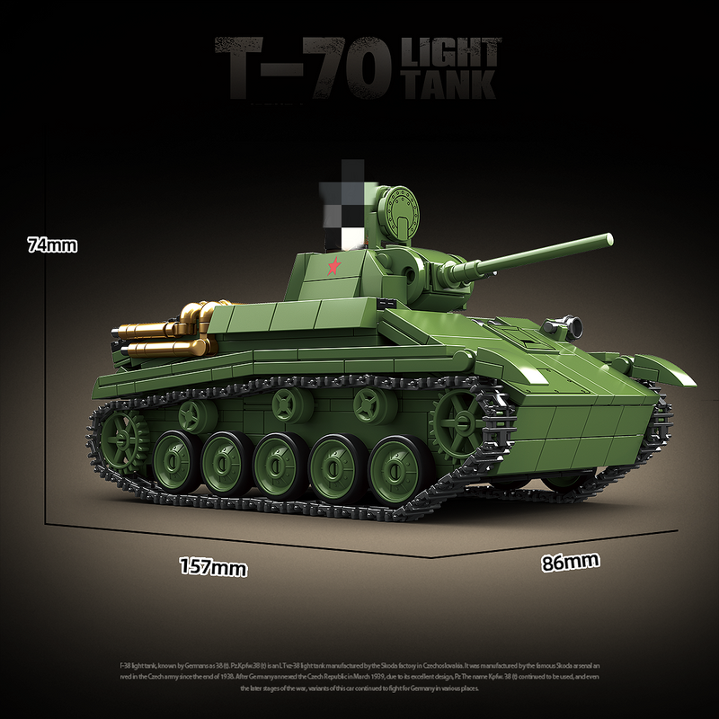 QUANGUAN 100291 T-70 Light Tank