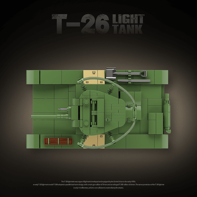 QUANGUAN 100292 T-26 Light Tank