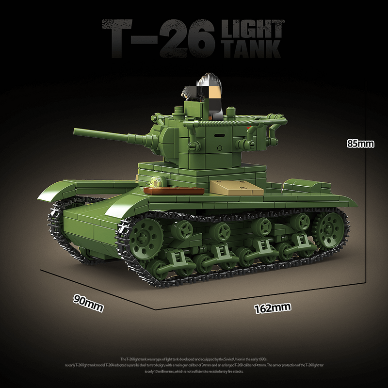 QUANGUAN 100292 T-26 Light Tank