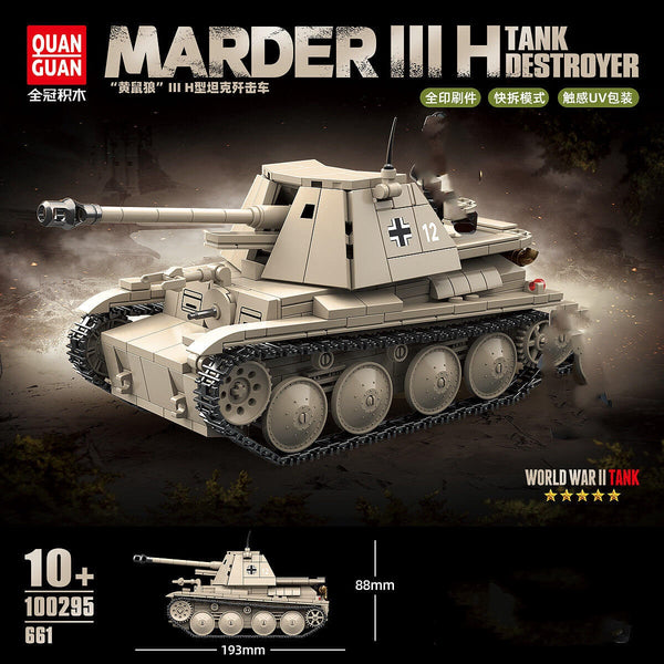 QUANGUAN 100295 Marder III H Tank Destroyer