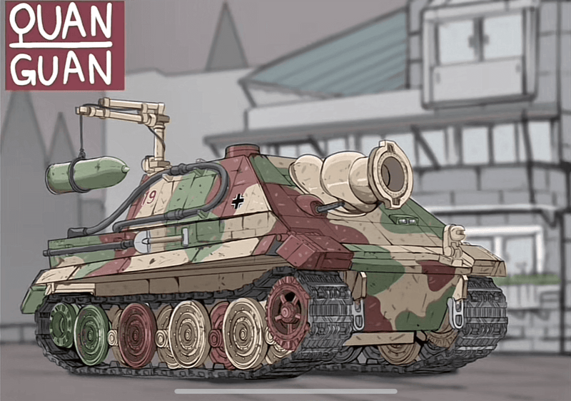 QUANGUAN 100315 Sturmpanzer VI Limited Edition