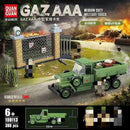 Quanguan 100113 GAZ AAA Medium Military Truck Afobrick