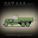 Quanguan 100113 GAZ AAA Medium Military Truck Afobrick