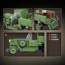 Quanguan 100113 GAZ AAA Medium Military Truck Afobrick
