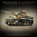 Quanguan 100244 Tiger I Heavy Tank Afobrick