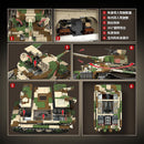 Quanguan 100244 Tiger I Heavy Tank Afobrick