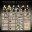 Quanguan 100244 Tiger I Heavy Tank Afobrick