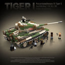 Quanguan 100244 Tiger I Heavy Tank Afobrick