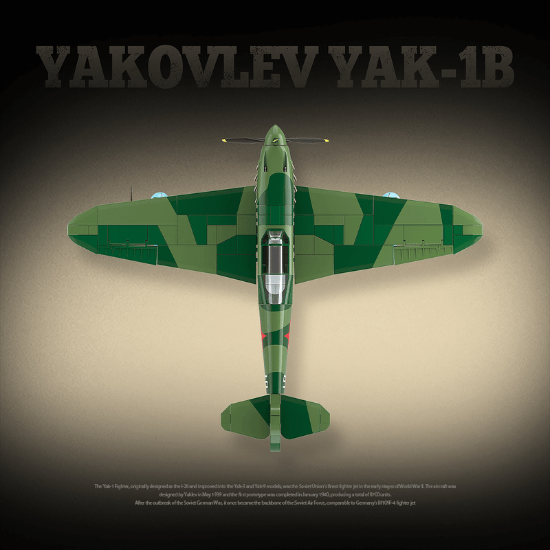 Quanguan 100287 YAKOVLEV YAK-1B Fighter