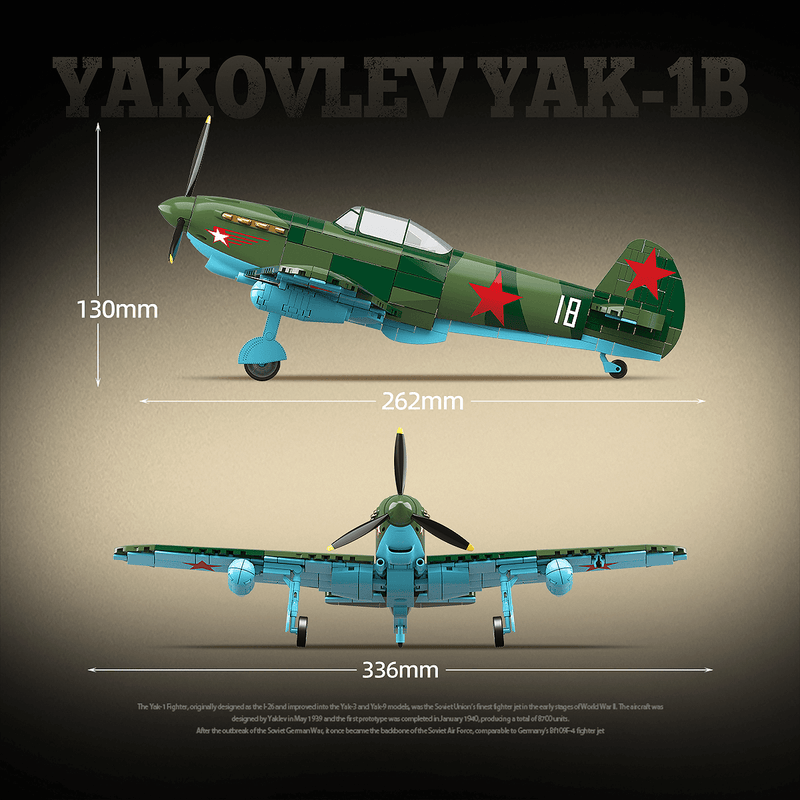 Quanguan 100287 YAKOVLEV YAK-1B Fighter