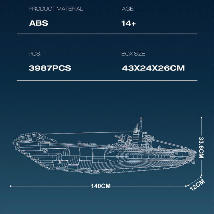 Reobrix 33050 U-Boat