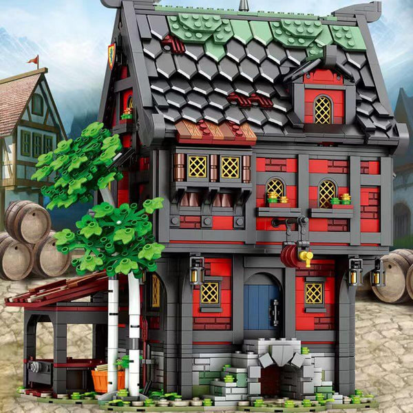 Reobrix 66017 Medieval Tavern THE CRUSADER'S INN Afobrick