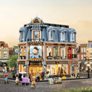 Lumibricks Small town series art gallery street scene