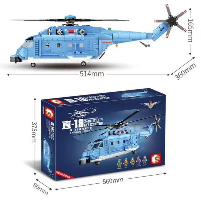 Sembo 202051  Z-18 Utility Helicopter sembo
