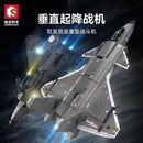 Sembo 202198 J-20C vertical takeoff and landing stealth fighter