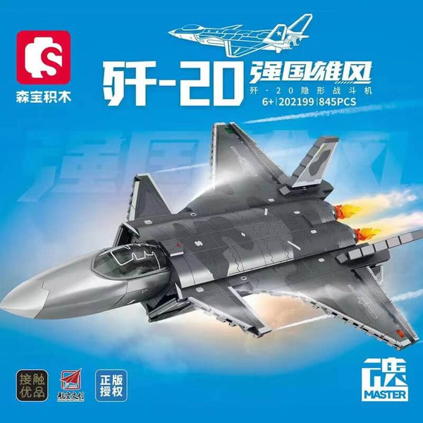 Sembo 202199 J-20 fighter
